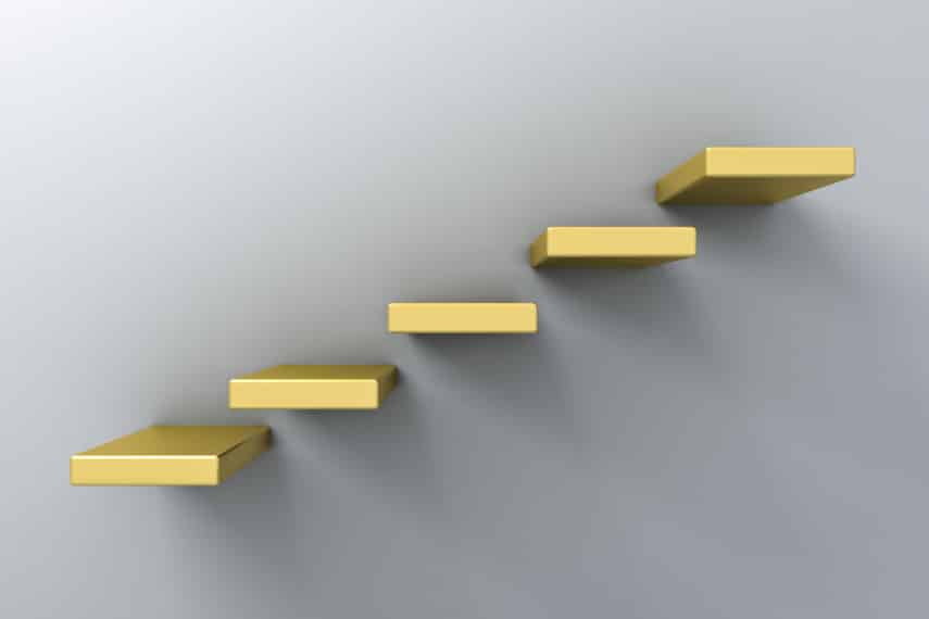 5 steps gold
