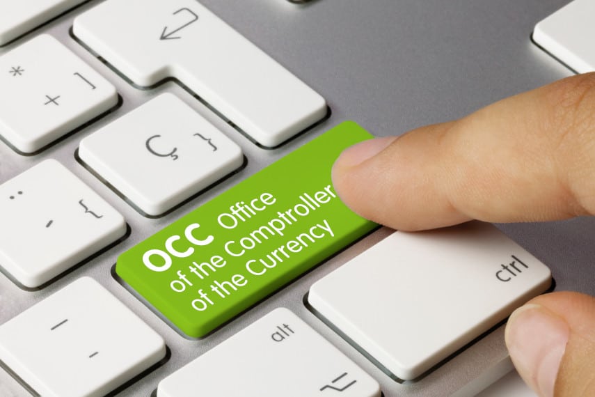 OCC federal banking regulator