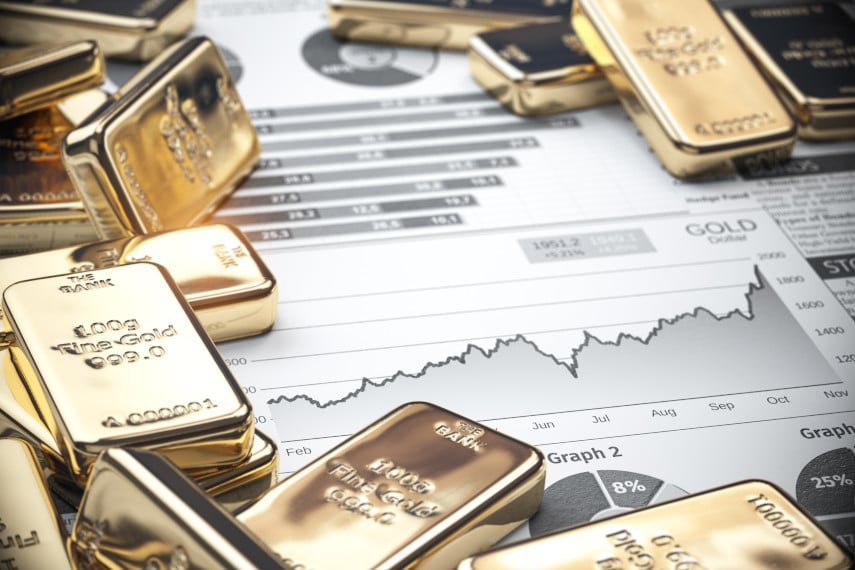 gold prices rising