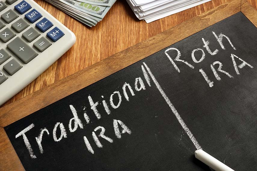 Traditional IRA versus Roth IRA